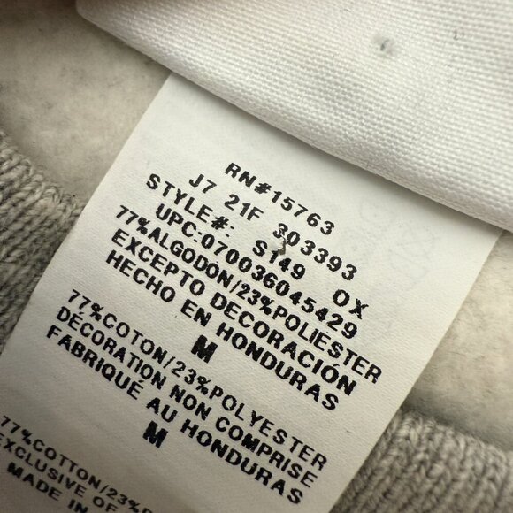 Monstrous Flagship Champion Sweatshirt Crewneck Reverse Weave Light Gray Sz Med - Picture 6 of 6